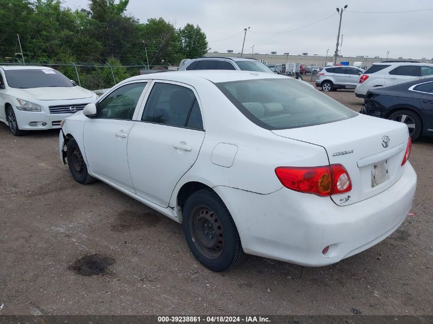 2009 Toyota Corolla Le VIN: 1NXBU40E69Z103313 Lot: 39238861