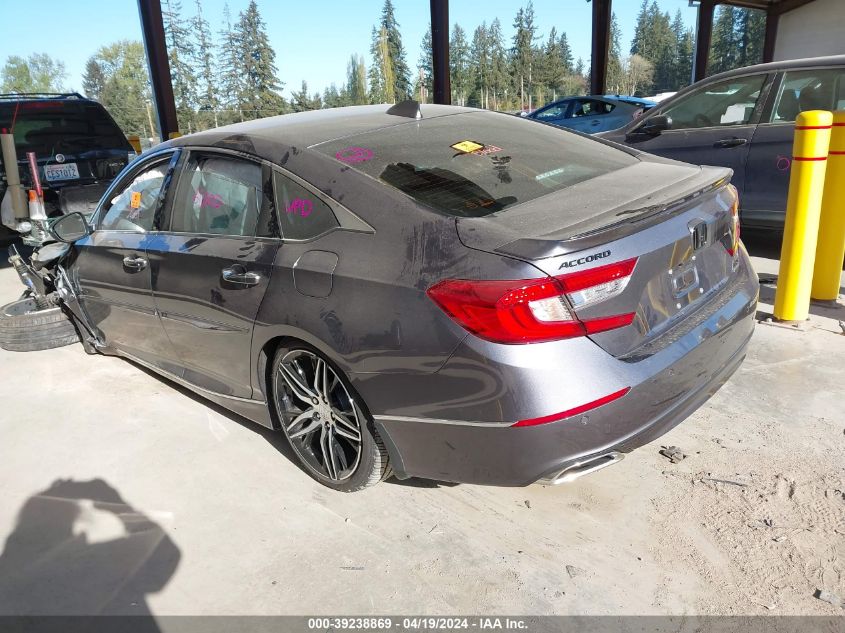 2021 Honda Accord Touring VIN: 1HGCV2F95MA004238 Lot: 39238869