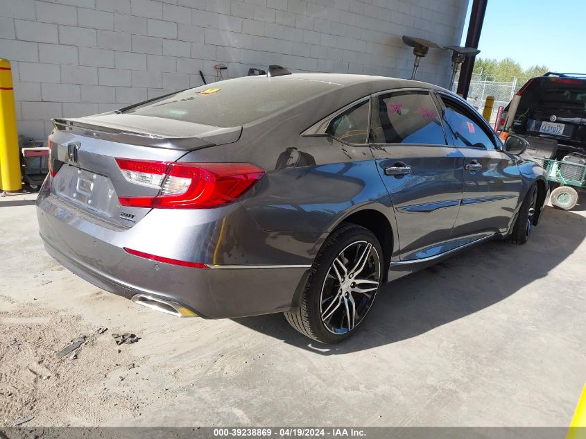 2021 Honda Accord Touring VIN: 1HGCV2F95MA004238 Lot: 39238869
