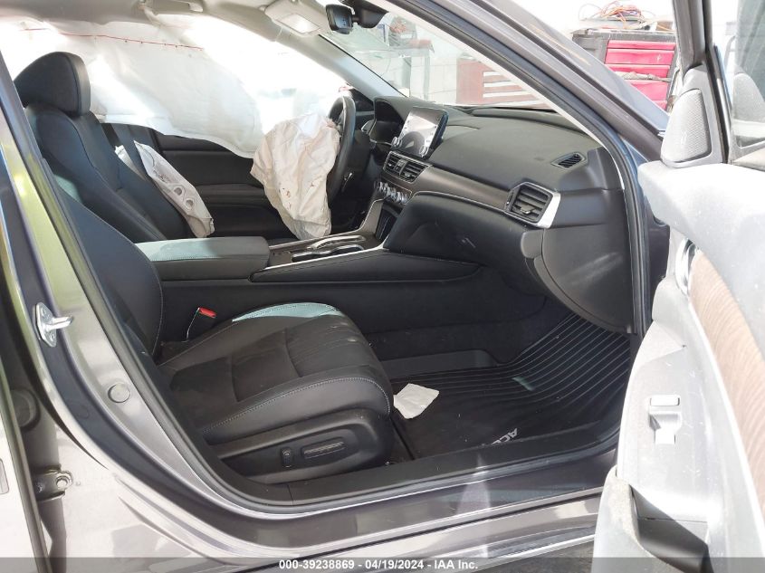 2021 Honda Accord Touring VIN: 1HGCV2F95MA004238 Lot: 39238869