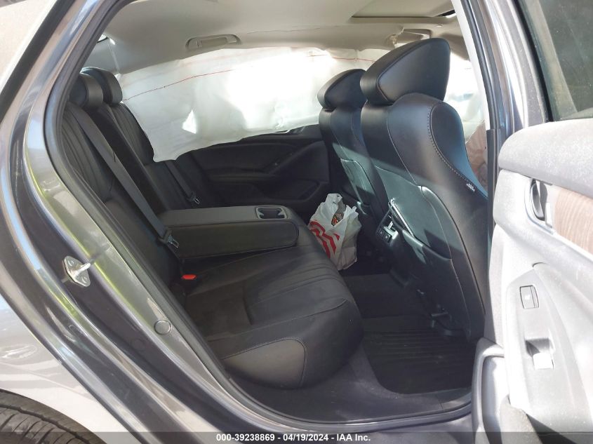 2021 Honda Accord Touring VIN: 1HGCV2F95MA004238 Lot: 39238869