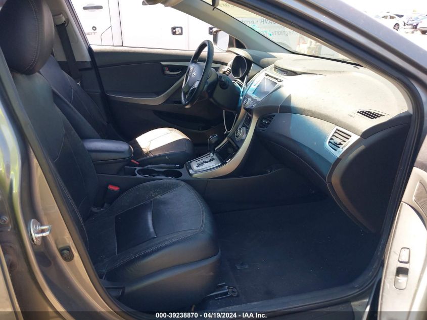 2012 Hyundai Elantra Limited VIN: 5NPDH4AE6CH118413 Lot: 39238870