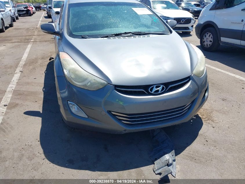 2012 Hyundai Elantra Limited VIN: 5NPDH4AE6CH118413 Lot: 39238870