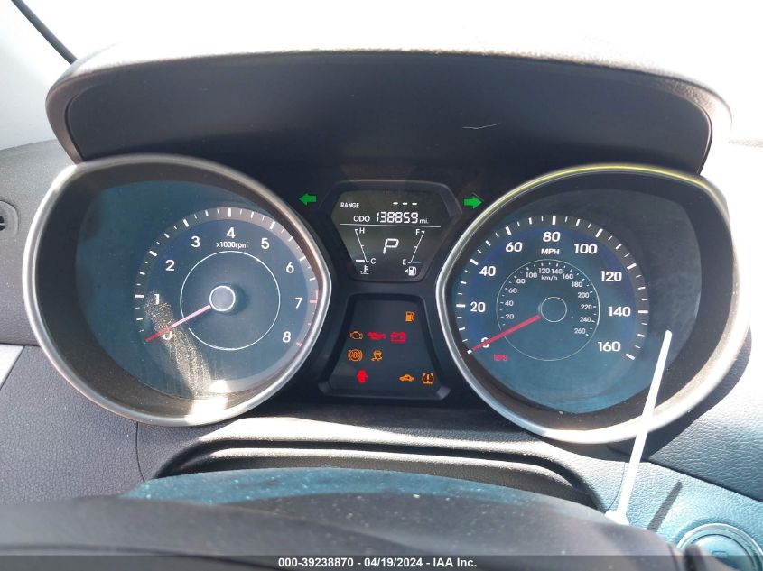 2012 Hyundai Elantra Limited VIN: 5NPDH4AE6CH118413 Lot: 39238870