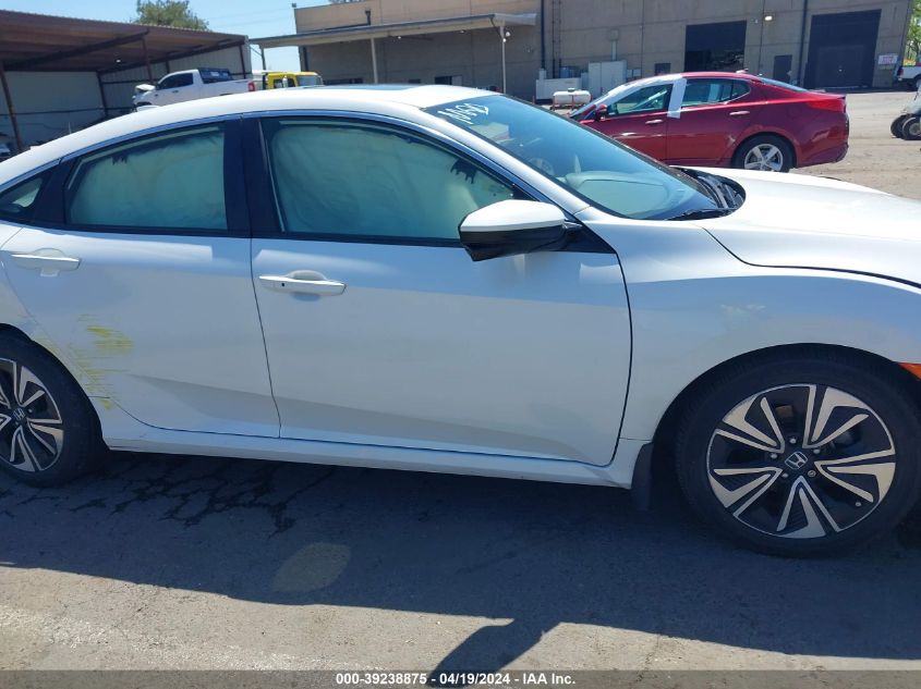 2018 Honda Civic Ex-T VIN: JHMFC1F30JX017381 Lot: 39238875