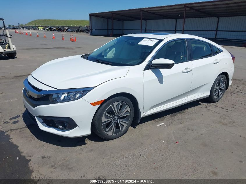 2018 Honda Civic Ex-T VIN: JHMFC1F30JX017381 Lot: 39238875