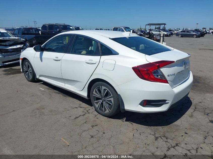 2018 Honda Civic Ex-T VIN: JHMFC1F30JX017381 Lot: 39238875
