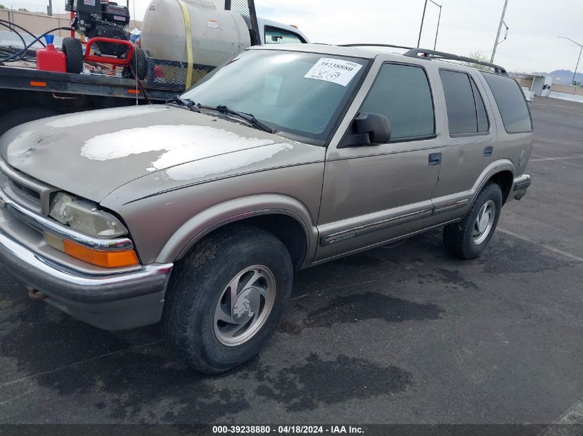 1999 Chevrolet Blazer Lt VIN: 1GNDT13W5X2110403 Lot: 39238880