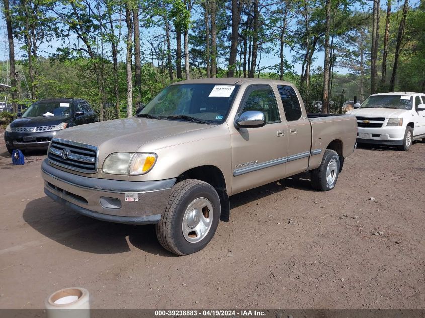 5TBRN34162S283929 | 2002 TOYOTA TUNDRA