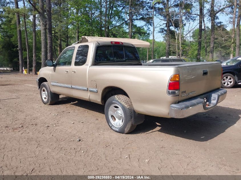 5TBRN34162S283929 | 2002 TOYOTA TUNDRA