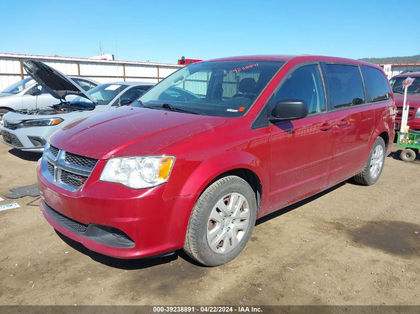 2016 Dodge Grand Caravan Se VIN: 2C4RDGBG1GR218513 Lot: 39238891