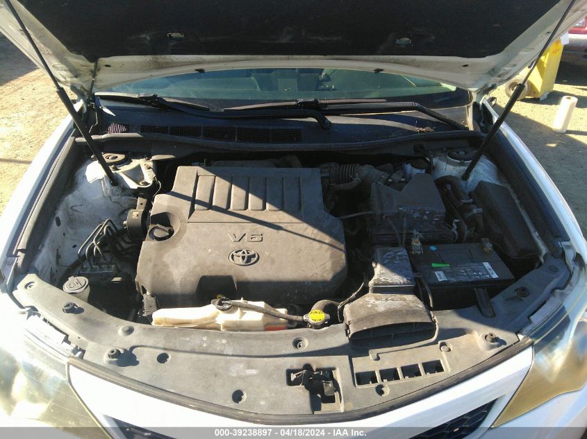 2012 Toyota Camry Se V6 VIN: 4T1BK1FK7CU017730 Lot: 39238897