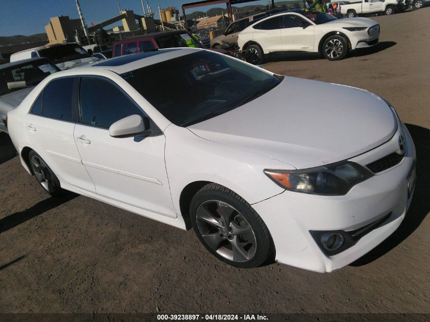 2012 Toyota Camry Se V6 VIN: 4T1BK1FK7CU017730 Lot: 39238897