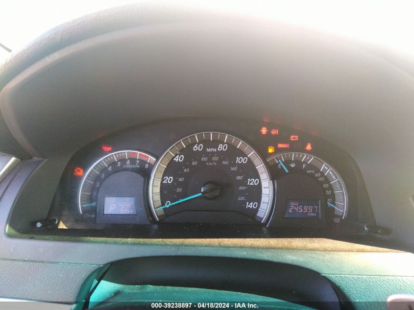 2012 Toyota Camry Se V6 VIN: 4T1BK1FK7CU017730 Lot: 39238897