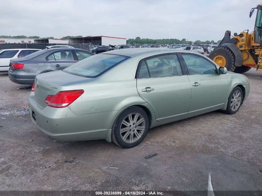 2006 Toyota Avalon Limited VIN: 4T1BK36B26U165221 Lot: 39238899