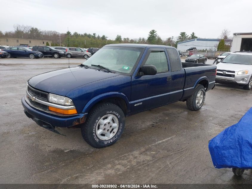 1GCDT19W628211276 | 2002 CHEVROLET S-10