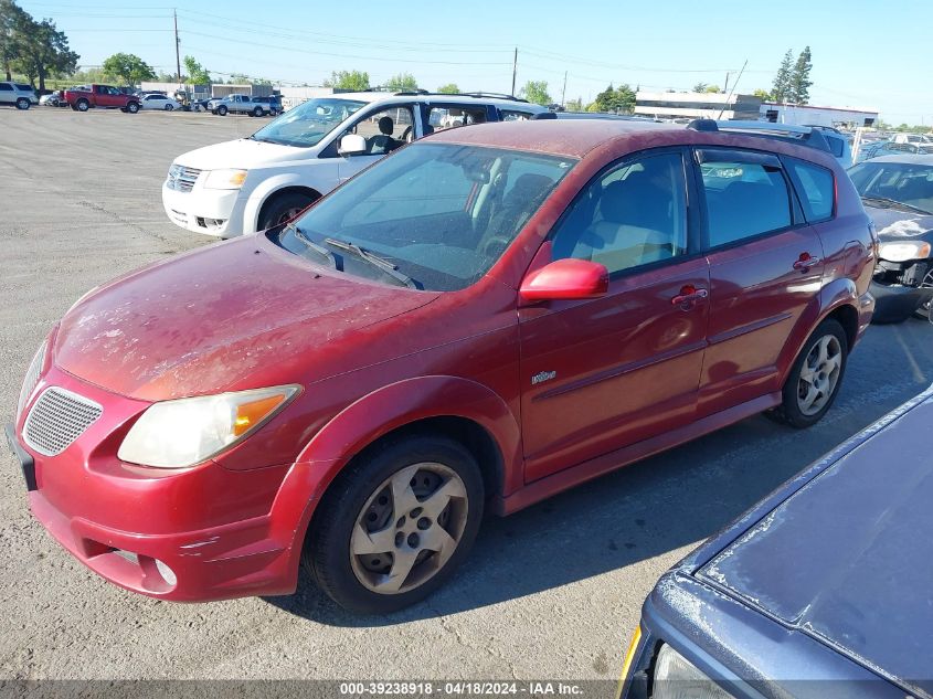 2007 Pontiac Vibe VIN: 5Y2SL65837Z417619 Lot: 39238918