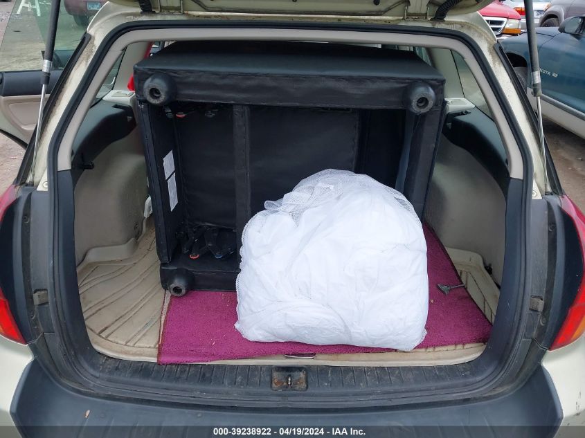 2006 Subaru Outback 2.5I VIN: 4S4BP61C167303655 Lot: 39238922