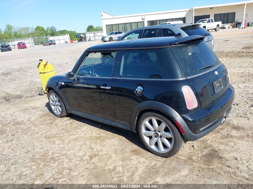 2004 Mini Cooper S VIN: WMWRE33454TD89439 Lot: 39238932