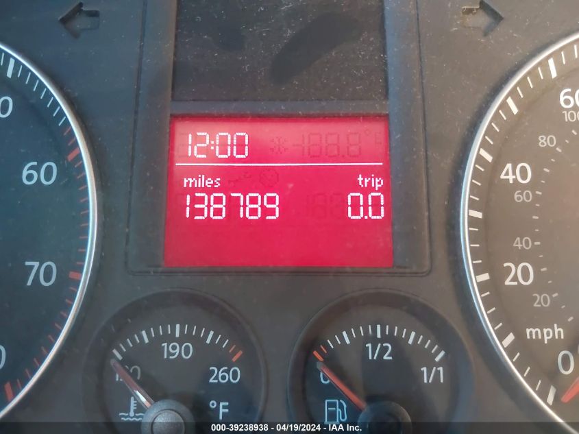 2006 Volkswagen Jetta Value Edition VIN: 3VWPG71K06M627108 Lot: 39238938