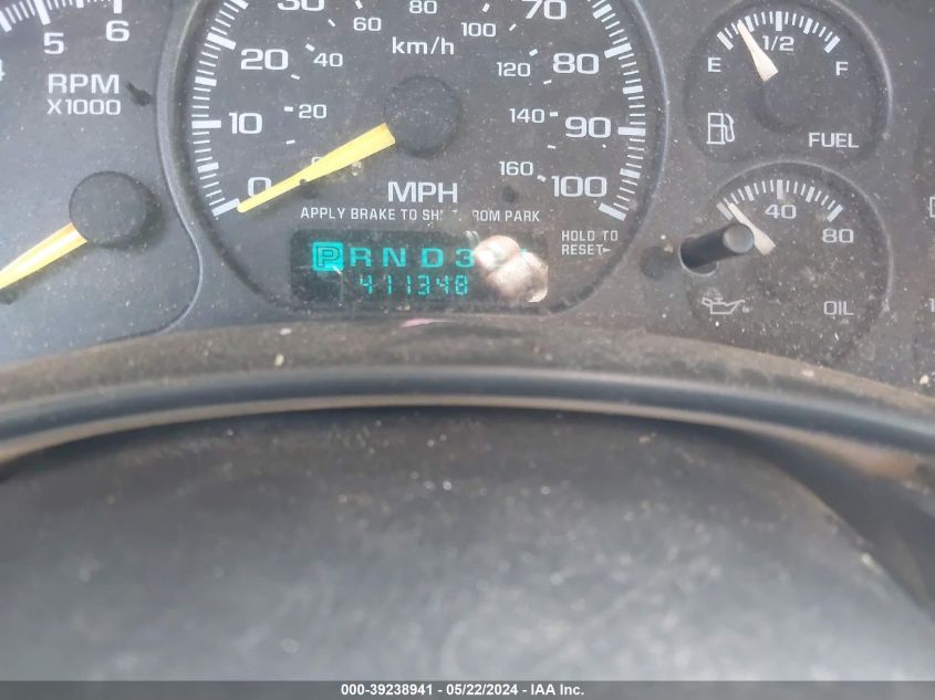 2000 Chevrolet Silverado 1500 Lt VIN: 2GCEC19T3Y1296762 Lot: 39238941