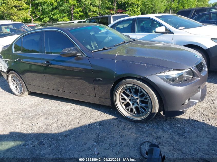 2007 BMW 335I VIN: WBAVB735X7VH22458 Lot: 39238942