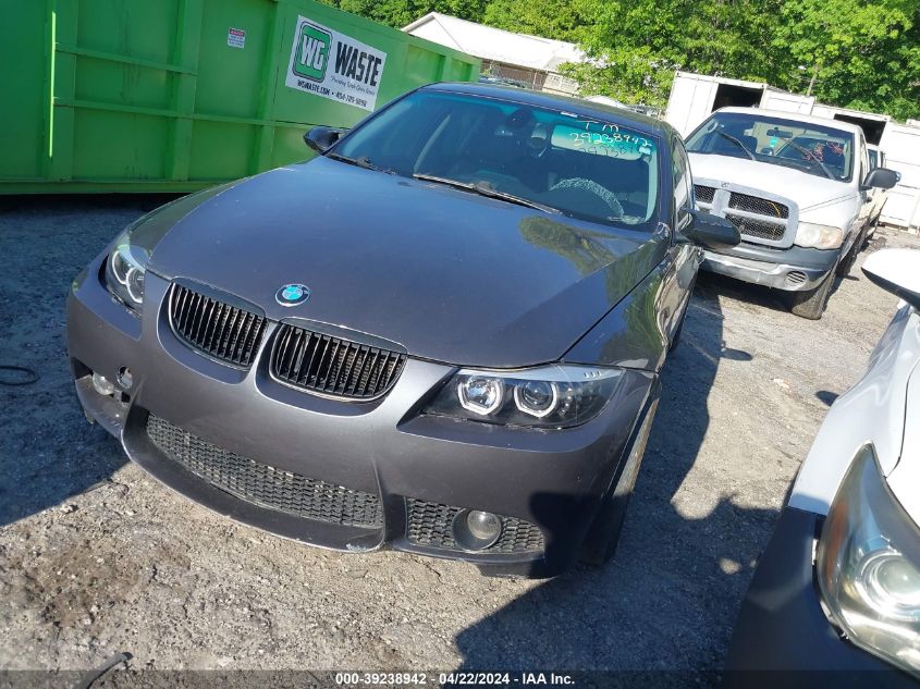 2007 BMW 335I VIN: WBAVB735X7VH22458 Lot: 39238942