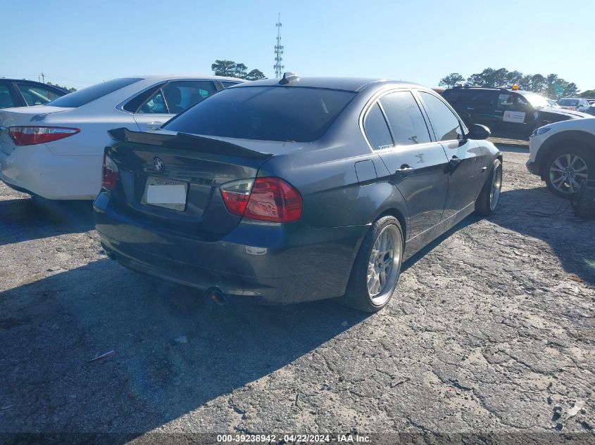 2007 BMW 335I VIN: WBAVB735X7VH22458 Lot: 39238942
