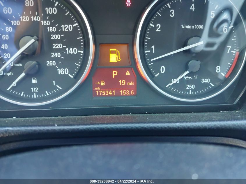 2007 BMW 335I VIN: WBAVB735X7VH22458 Lot: 39238942