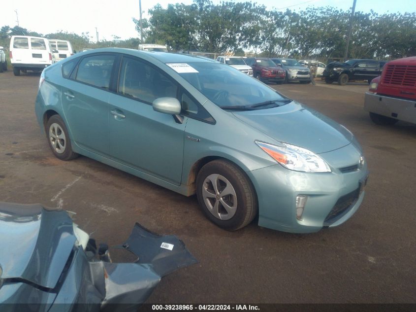 2015 Toyota Prius Two VIN: JTDKN3DU1F2003950 Lot: 39238965