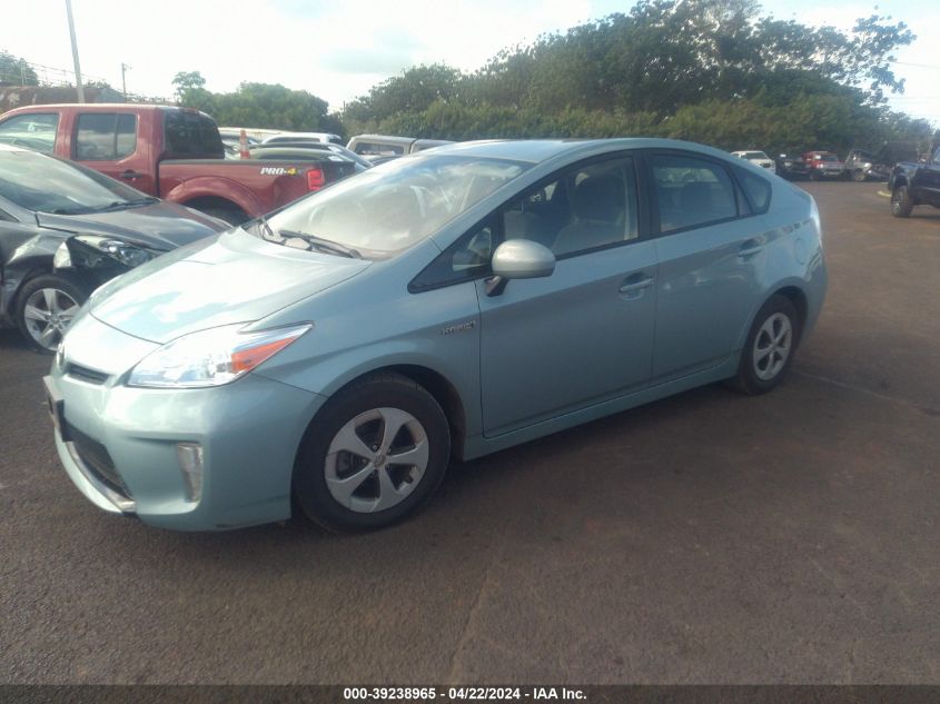 2015 Toyota Prius Two VIN: JTDKN3DU1F2003950 Lot: 39238965