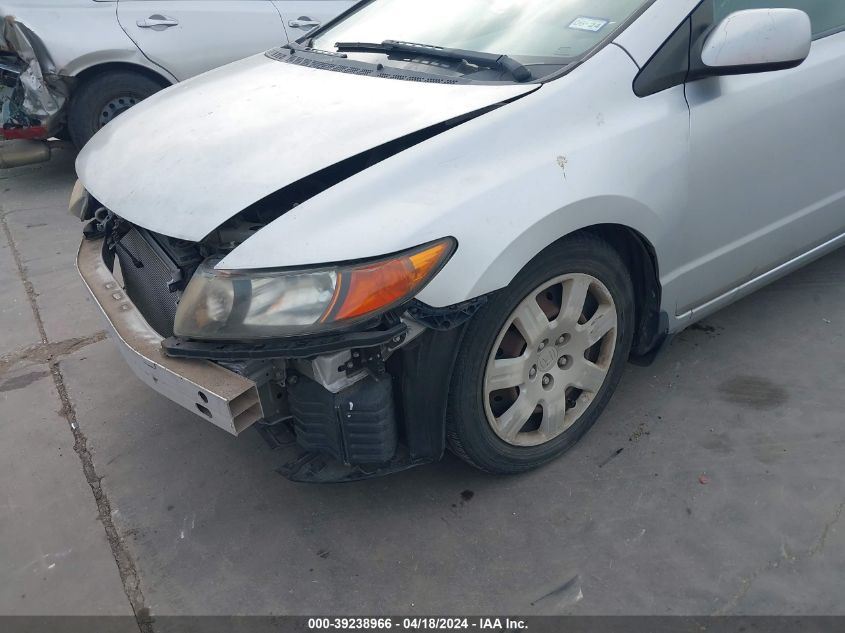 2008 Honda Civic Lx VIN: 2HGFG12668H513713 Lot: 39238966