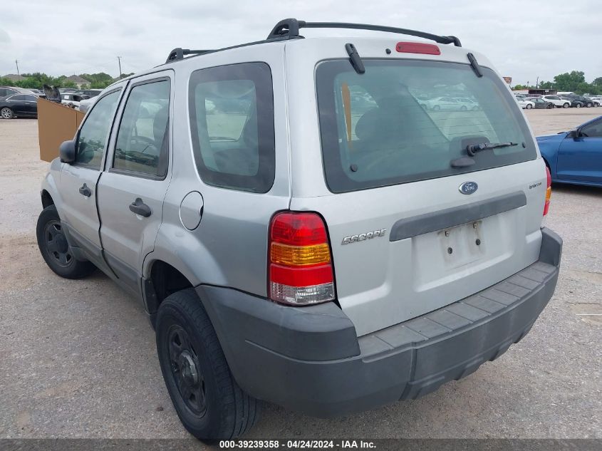 2007 Ford Escape Xls/Xls Manual VIN: 1FMYU02ZX7KB97739 Lot: 51087944