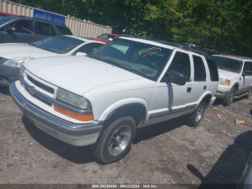 2001 Chevrolet Blazer Lt VIN: 1GNCS13W412220736 Lot: 46262794