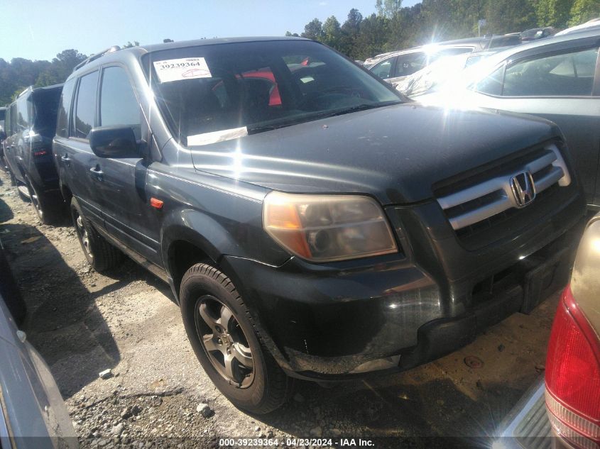 2006 Honda Pilot Ex-L VIN: 5FNYF28566B022866 Lot: 39239364