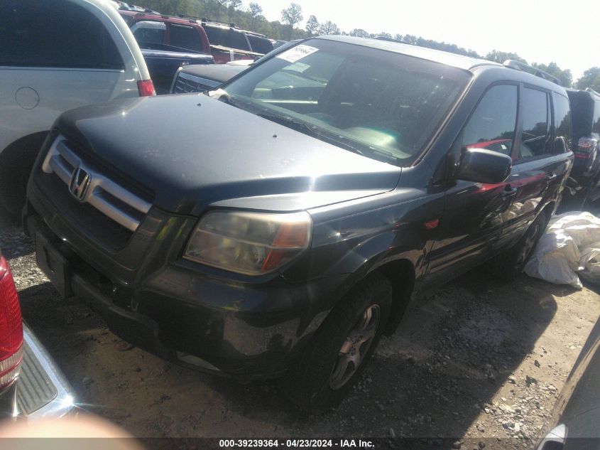 2006 Honda Pilot Ex-L VIN: 5FNYF28566B022866 Lot: 39239364