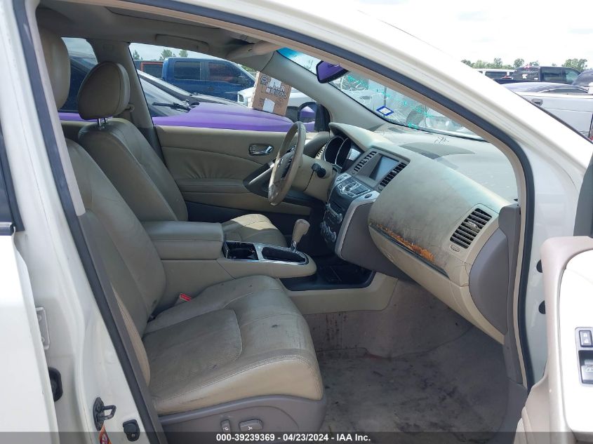 2009 Nissan Murano Sl VIN: JN8AZ18U29W026833 Lot: 39239369