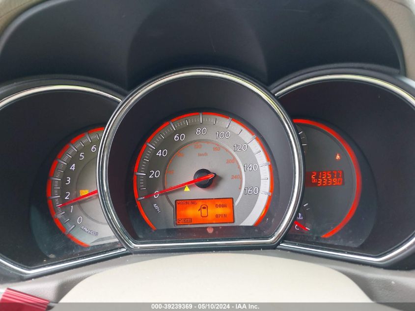 2009 Nissan Murano Sl VIN: JN8AZ18U29W026833 Lot: 39239369