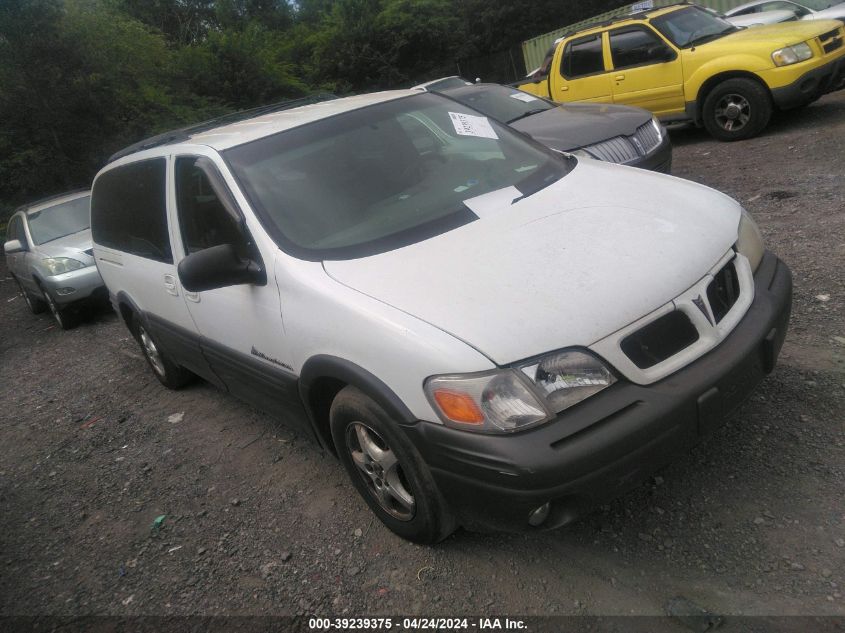 2000 Pontiac Montana M16 VIN: 1GMDX03EXYD124376 Lot: 40963275