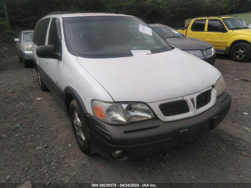 2000 Pontiac Montana M16 VIN: 1GMDX03EXYD124376 Lot: 40963275