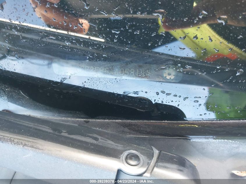 2010 Honda Accord 2.4 Ex-L VIN: 1HGCP2F86AA058144 Lot: 39239378