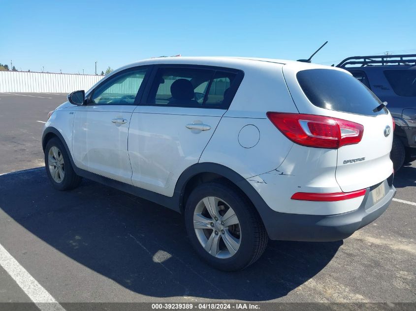 2013 Kia Sportage Lx VIN: KNDPBCA20D7353474 Lot: 39239389