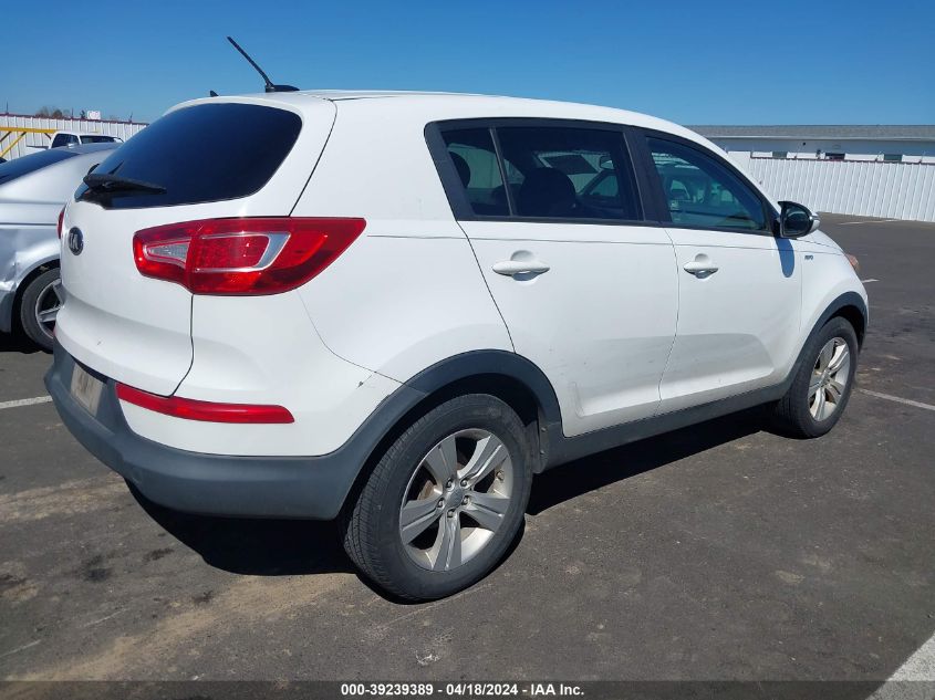 2013 Kia Sportage Lx VIN: KNDPBCA20D7353474 Lot: 39239389