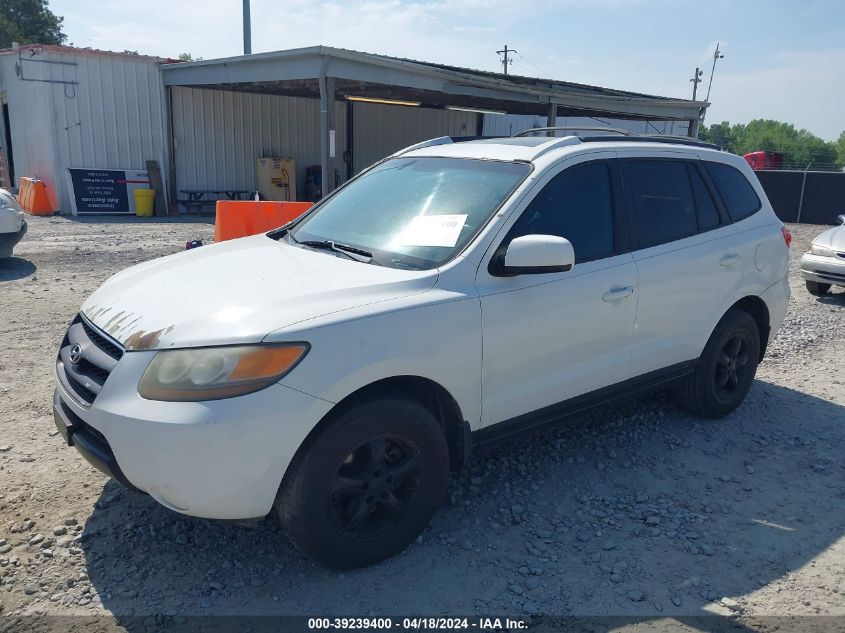 2007 Hyundai Santa Fe Gls VIN: 5NMSG13D37H109877 Lot: 39239400