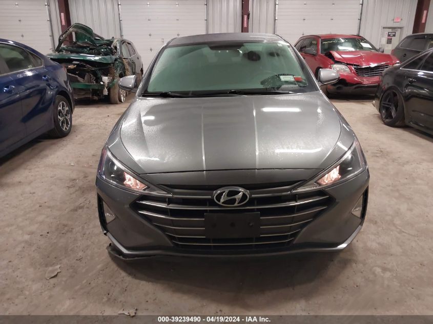 2019 Hyundai Elantra Se VIN: KMHD74LF6KU878592 Lot: 39239490