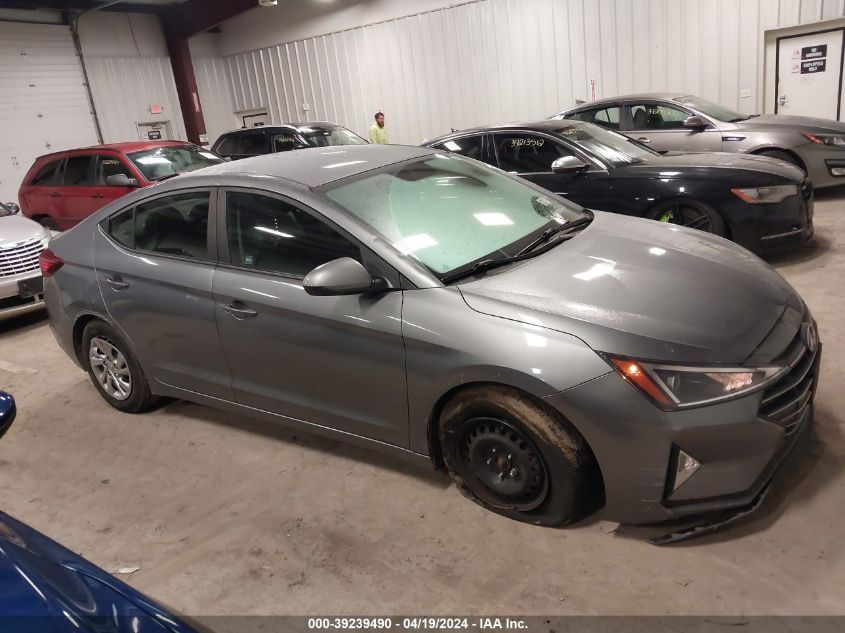 2019 Hyundai Elantra Se VIN: KMHD74LF6KU878592 Lot: 39239490