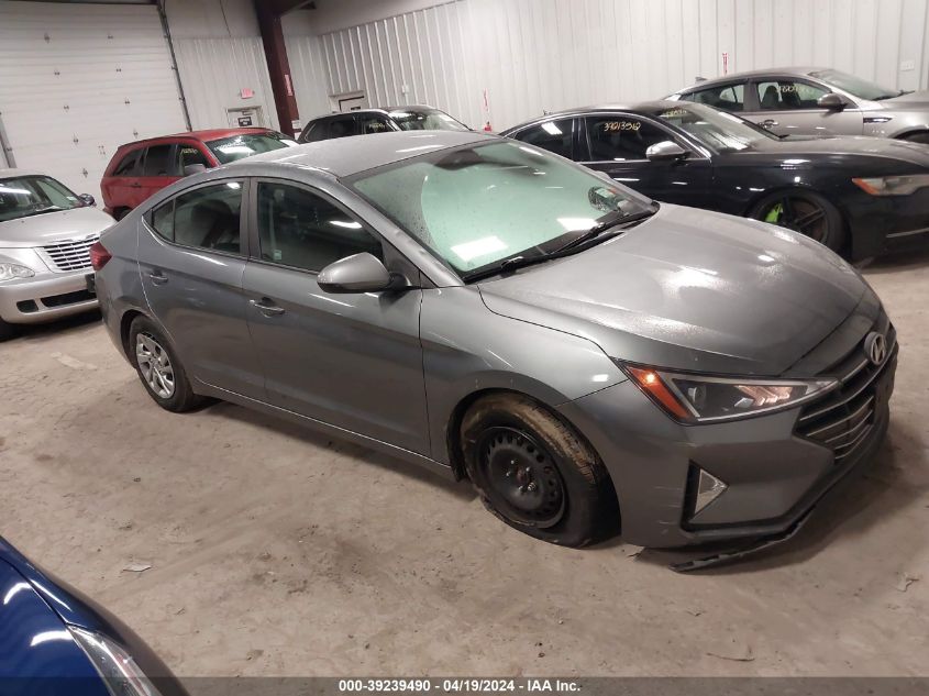 2019 Hyundai Elantra Se VIN: KMHD74LF6KU878592 Lot: 39239490
