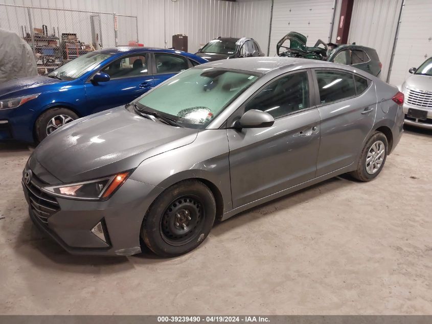 2019 Hyundai Elantra Se VIN: KMHD74LF6KU878592 Lot: 39239490
