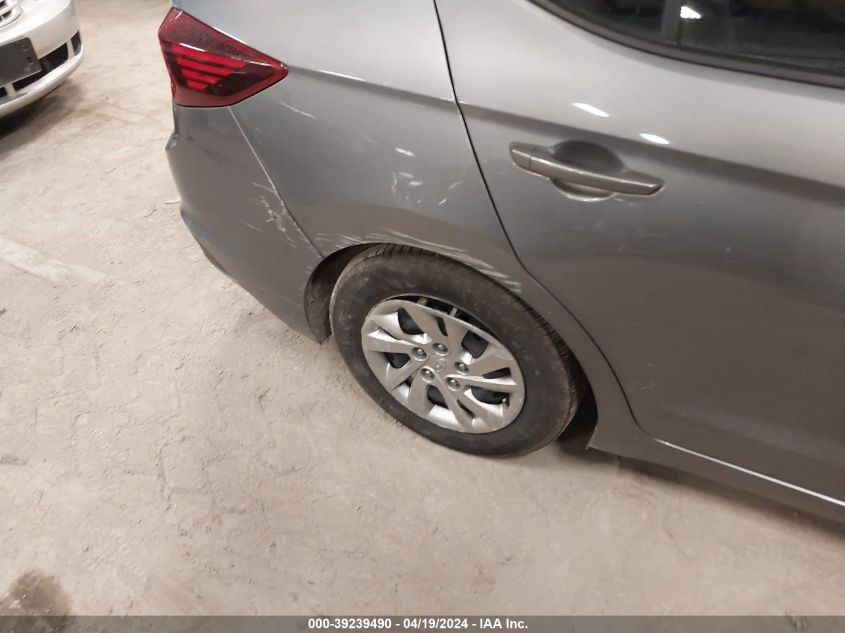 2019 Hyundai Elantra Se VIN: KMHD74LF6KU878592 Lot: 39239490