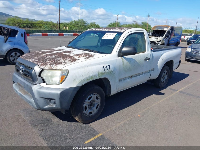 2014 TOYOTA TACOMA - 5TFNX4CNXEX037040